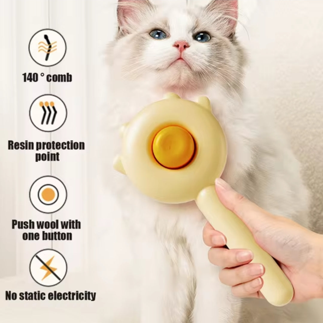 Cepillo para Gatos: Elimina el Pelo Suelto Fácilmente